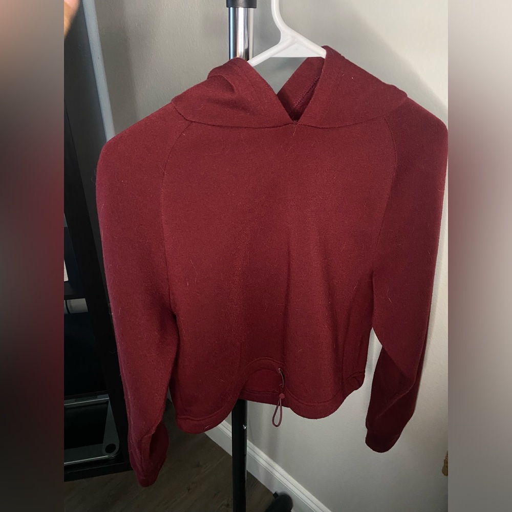 Red hoodie